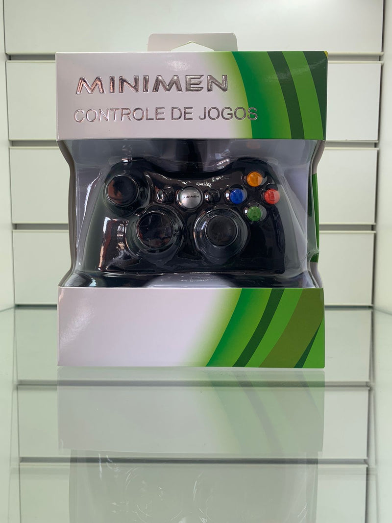 Controle de Xbox 360 Com Fio Minimen