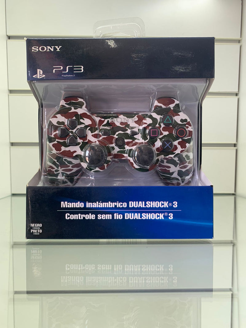 Controle de Playstation 3 Camuflado Dualshock