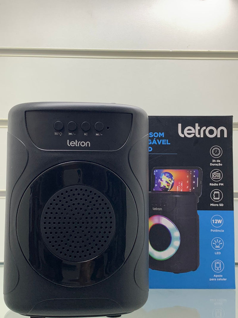 Caixa de Som Bluetooth - Letron